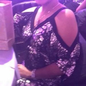 Black and silver short dress